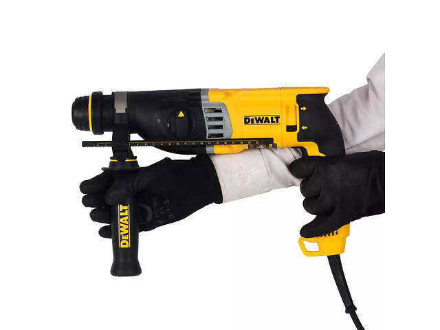Перфоратор сетевой SDS-Plus DeWALT D25143K: 3 Дж, 900Вт, 1450 об/мин, 5350 уд/мин. - Фото 7