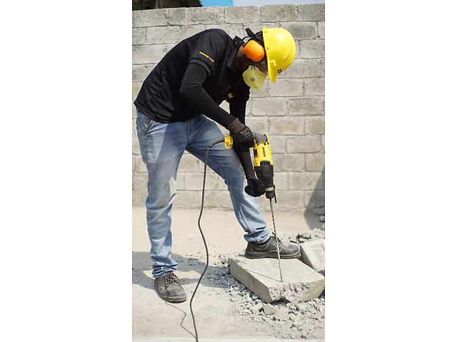Перфоратор сетевой SDS-Plus DeWALT D25143K: 3 Дж, 900Вт, 1450 об/мин, 5350 уд/мин. - Фото 9