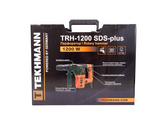 Перфоратор Tekhmann TRH-1200 SDS-plus (848644) - Фото 7