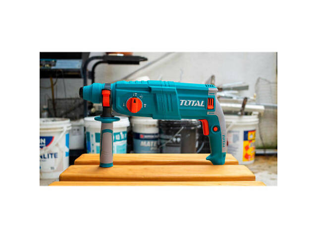 Перфоратор Total TH308268-2 SDS-Plus, 800Вт, 0-4000об/хв + патрон (TH308268-2) - Фото 6