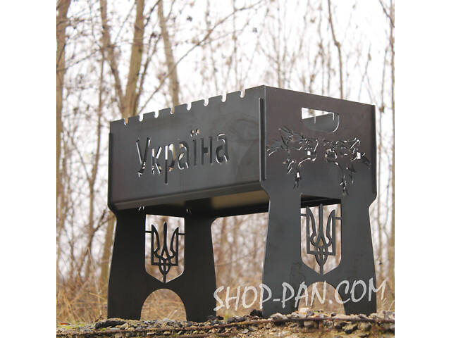 Персоналізований розкладний мангал з унікальним дизайном - Фото 5