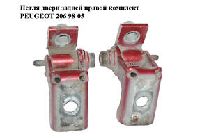 Петля двери задней правой комплект PEUGEOT 206 98-05 (ПЕЖО 206) (9035L4, 9035L5, 9035.L4, 9035.L5)