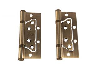 Петля ковбой FZB 100 х 63 мм AB (бронза) (2 шт.) (01-63-003)