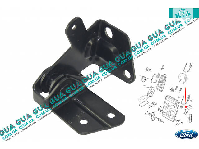 Петля спинки заднего сиденья левая 1M51A613B91AB Ford / ФОРД FOCUS I 1998-2004 / ФОКУС 1 98-04