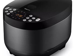 Philips Мультиварка All-in-One 980 Вт, чаша-5л, електронне управл., 60 авто. програм, пластик, чорний.