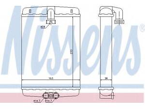 пічка CHR CROSSFIRE(03-)3.2 i V6(+)[OE 210 830 04 61] NISSENS 72013 на MERCEDES-BENZ E-CLASS седан (W210)