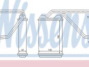 пічка CTGMC NEXIA(96-)1.5 i(+)[OE P03059812] NISSENS 76511 на DAEWOO ESPERO седан (KLEJ)