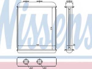 пічка CTGMC VIVA(05-)1.8 i 16V(+)[OE 1618 134] NISSENS 72662 на OPEL ASTRA H универсал (L35)