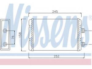 пічка FT DOBLO(01-)1.2 i(+)[OE 46722928] NISSENS 71451 на LANCIA YPSILON (843)