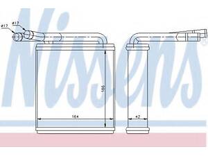 пічка HY GRACE(93-)2.4(+)[OE 97211-43010] NISSENS 77608 на HYUNDAI H100 / GRACE автобус (P)