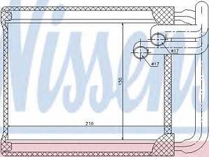 пічка HY i30(07-)1.4 i 16V(+)[OE 97138-2L000] NISSENS 77632 на HYUNDAI ELANTRA GT (GD)