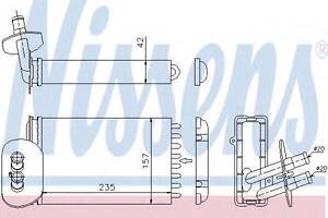 пічка KIA CERATO(04-)1.5 CRDi(+)[OE 97138-2F000] NISSENS 77528 на KIA SPECTRA седан (LD)