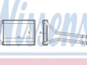 печь KIA PICANTO(04-)1.0(+)[OE 9713807400] NISSENS 77537 на KIA MORNING (BA)