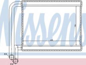 печь KIA RIO(05-)1.5 CRDi[OE 97138-1G000] NISSENS 77527 на KIA RIO II (JB)