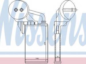 печь OP MOVANO A(98-)1.9 DTI(+)[OE 4415542] NISSENS 72207 на OPEL MOVANO самосвалы (H9)