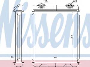 пічка RN ESPACE IV(02-)2.0 dCi(+)[OE 77 01 206 524] NISSENS 73341 на RENAULT LAGUNA II (BG0/1_)