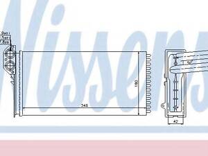 пічка VW LT(96-)2.3 i(+)[OE 2D0.819.031] NISSENS 73941 на MERCEDES-BENZ SPRINTER 2-t автобус (901, 902)