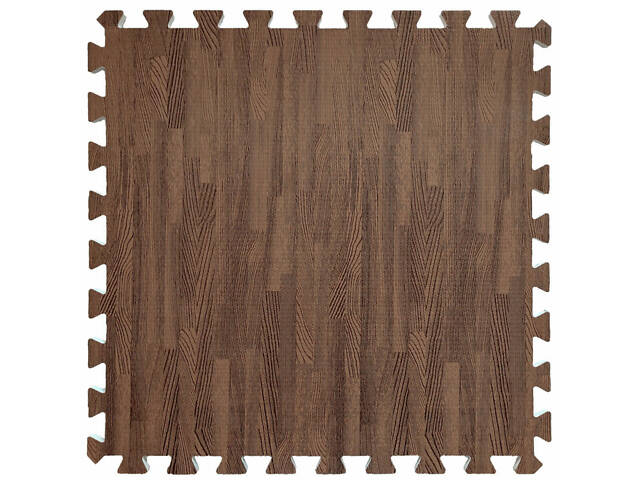Підлога пазл - модульне підлогове покриття 600x600x10мм Коричневе дерево (МР6) SW-00000204 - Фото 7