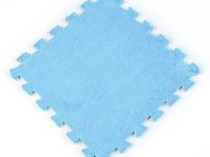 Підлога-пазл плюшевий 30х30х1см Блакитний love-shopping