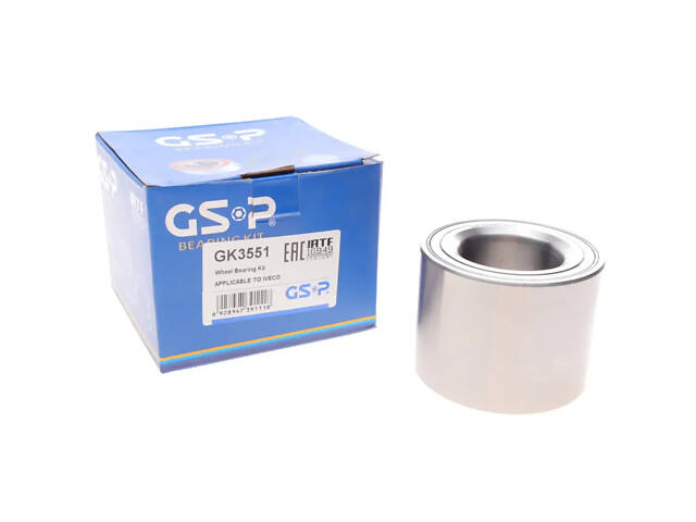 Підшипник маточини GSP GK3551 Iveco Daily 42470845, 504288649, 93824580 - Фото 1