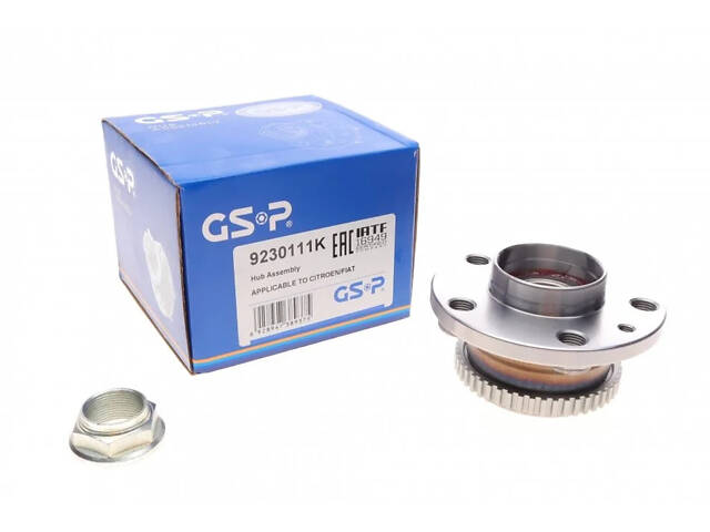 Підшипник маточини (комплект) GSP 9230111K GSP 9230111K Citroen Jumpy; Peugeot 806, Expert; Fiat Scudo 335028, 370161, 7 - Фото 1