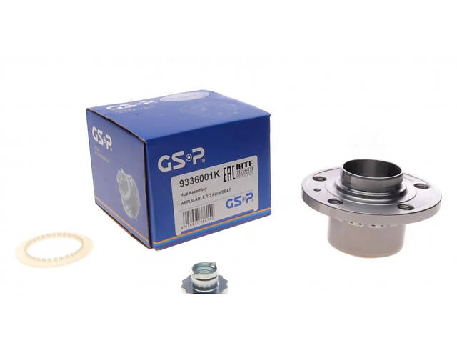 Підшипник маточини (комплект) GSP 9336001K Audi A1, A2; Skoda Fabia, Roomster, Rapid; Seat Ibiza, Cordoba, Toledo; Volks - Фото 1