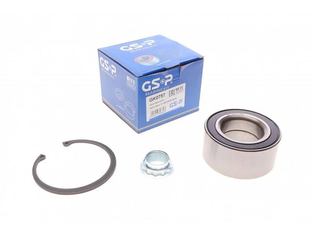 Подшипник ступицы (комплект) GSP GK0757 GSP GK0757 Mercedes C-Class, E-Class A1243500749, A1293500049, A1299800016 - Фото 1