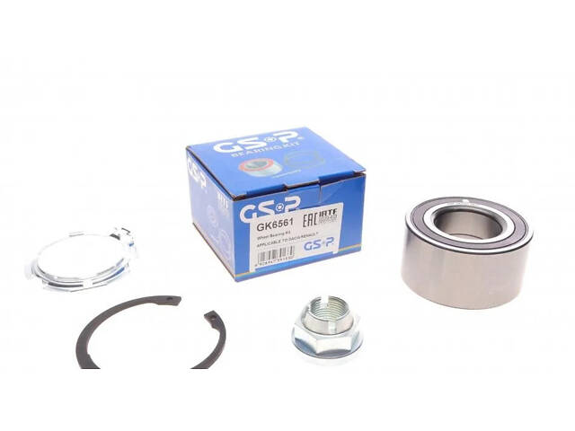 Подшипник ступицы (комплект) GSP GK6561 Dacia Logan; Renault Logan 6001547686 - Фото 1