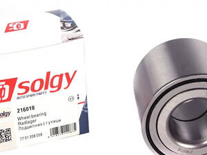 Подшипник ступицы SOLGY 216018 Solgy 216018 Renault Megane, Clio, Twingo