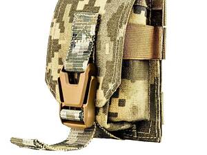 Подсумок под ручной цилиндрический элемент Cordura 1000d с IRR пропиткой Пиксель.