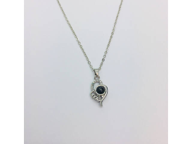 Подвеска серебряная S925 SUNROZ I love You Я люблю тебя на 100 языках Серебряный (SUN3100904) - Фото 3