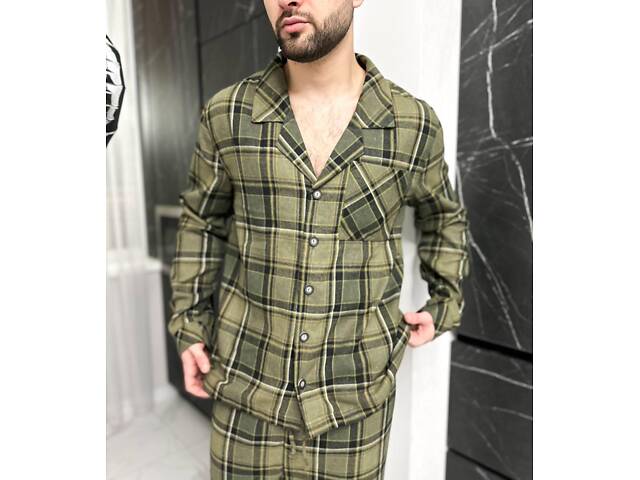 Піжама хакі чоловіча DO2812 - Фото 3