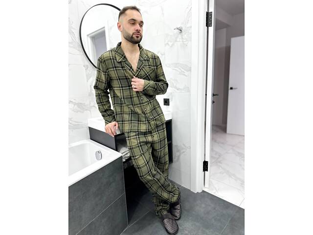 Піжама хакі чоловіча DO2812 - Фото 4