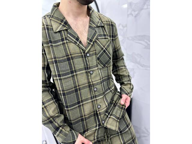 Піжама хакі чоловіча DO2812 - Фото 5