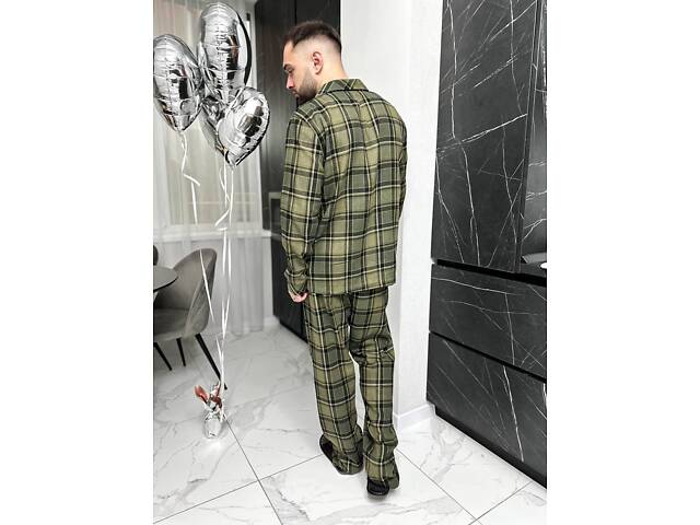 Піжама хакі чоловіча DO2812 - Фото 9