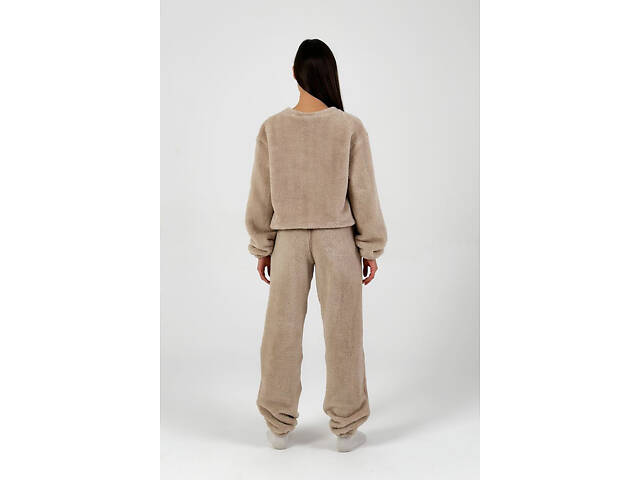 Піжама з плюшу Perfect Female Коричневий XL (185PJ-33JaP-br) - Фото 2