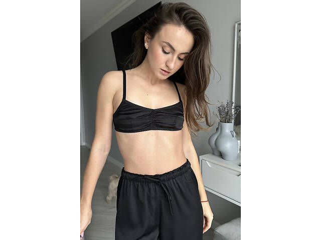 Піжама з шовку paris Perfect Female Чорний XS (192PJ-20SP-bl) - Фото 3