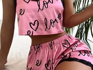 Пижама женская 14436 M розовая