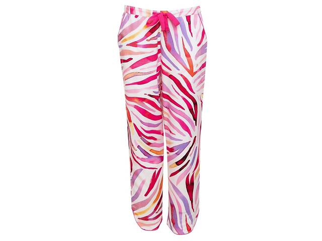 Піжама жіноча Cyberjammies Carrie 9054-9055 10/S Рожева з абстрактним принтом (5051877380264) - Фото 4