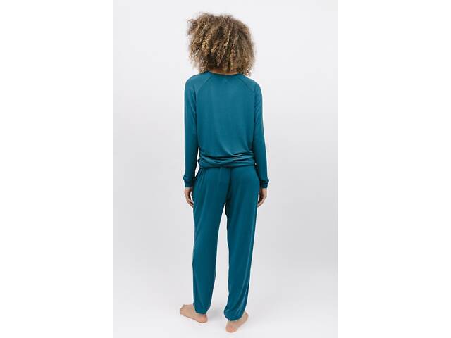 Піжама жіноча Cyberjammies Maple 9906-9905 16/XL Бірюзовий (5051877463523) - Фото 2