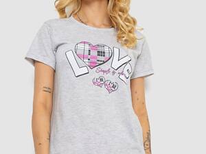 Піжама жіноча, колір сірий, 243R50716