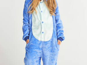 Піжама кигуруми дитяча Jamboo Stitch Синьо-біла 110 см (J400005)