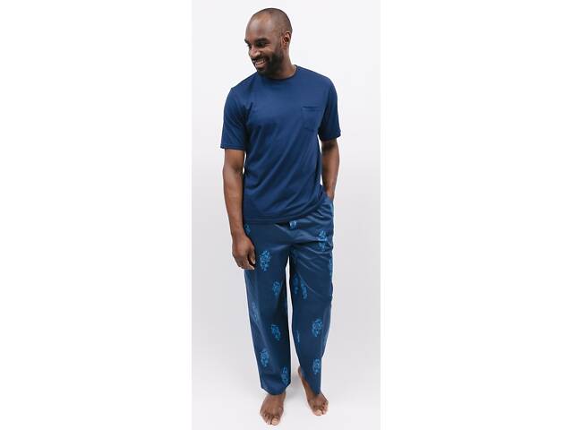 Піжама чоловіча Cyberjammies Felix 6896-6893 S Синій (5051877471702) - Фото 1