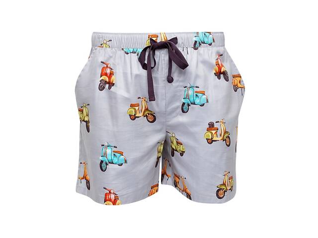 Піжама чоловіча Cyberjammies Luca 6838-6837 XL Блакитний/Сірий (5051877437609) - Фото 4