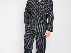 Пижама мужская Cyberjammies William 6625-6626 L Черный (5051877370357)