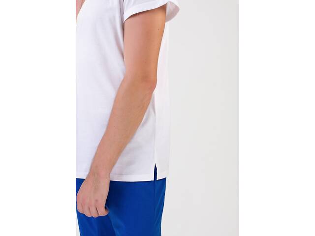 Піжама чоловіча Homewear MAD 19555 XXL Blanc/marine (3700465519124) - Фото 3