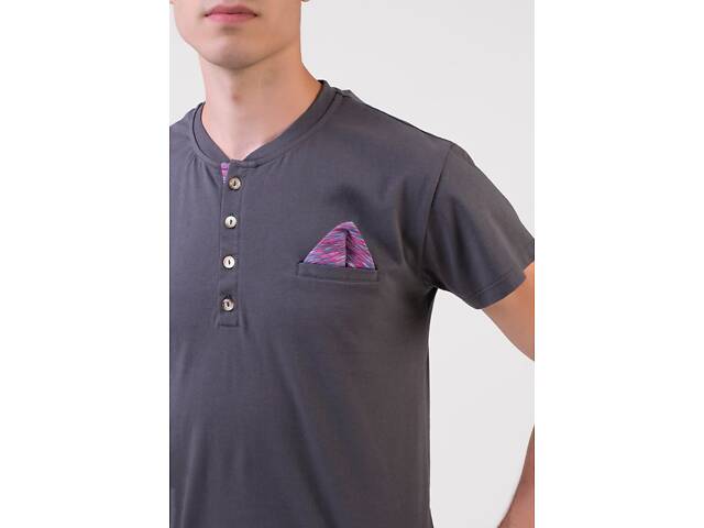 Піжама чоловіча Homewear MAD 33452 XXL Graphite (3700467733545) - Фото 3