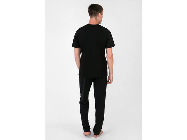 Піжама чоловіча Homewear MAD 35520P L Black (3700465519636) - Фото 2