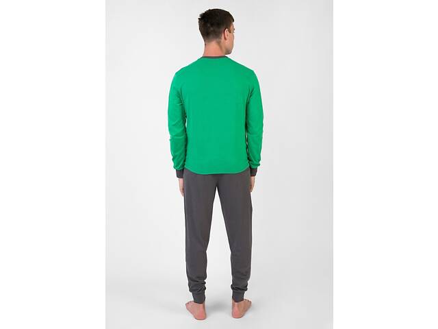 Піжама чоловіча Homewear MAD 36382 XL Vert/grey (3700465536832) - Фото 2