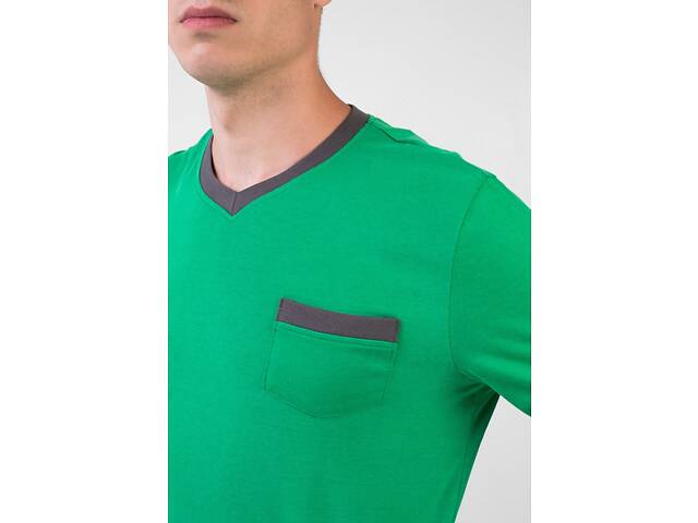 Піжама чоловіча Homewear MAD 36382 XL Vert/grey (3700465536832) - Фото 3